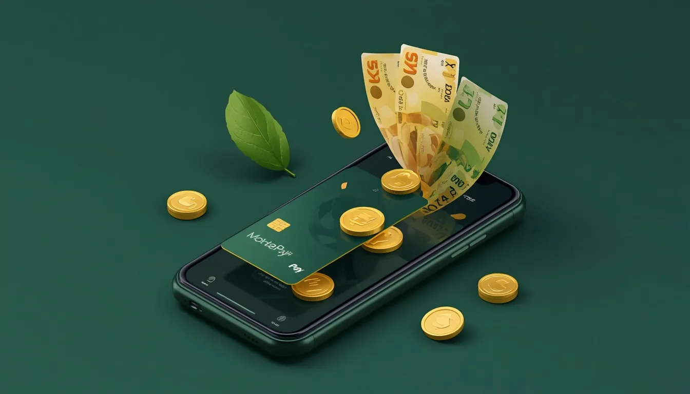 Verde Casino betalinger – smartphone med MobilePay, Dankort og guldmønter
